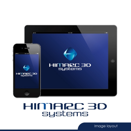 awn (awn_estudio)さんの3Dプリンター製作、販売会社「HIMARC　３D　systems」のロゴへの提案