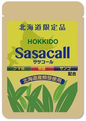 futaoA (futaoA)さんの新商品　北海道物産　ササコール　Sasacall　のパッケージデザイン　への提案