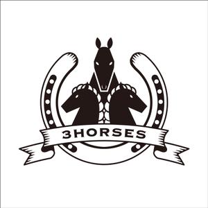 UDAKA:ACE ()さんの乗馬用品のウエブショップの「３HORSES」のロゴへの提案