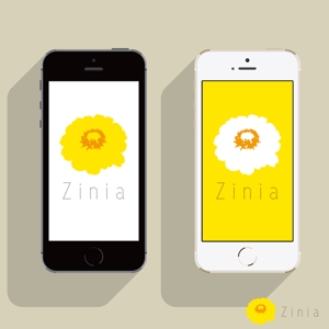 NOIR 5 (noir_5)さんのアパレルショップサイト『Zinia』のロゴデザインへの提案