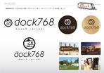 KISHIGUCHI (PARAGON)さんの海辺のトレーラーハウス貸別荘／キャンプサイト「dock768」（ドック・ナムヤ）のロゴへの提案