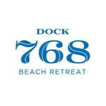 studio-Q (cbs-stdo)さんの海辺のトレーラーハウス貸別荘／キャンプサイト「dock768」（ドック・ナムヤ）のロゴへの提案