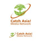 brasibrasi (brasibrasi)さんのインド・ASEAN各国に進出する日本企業を応援！「Catch Asia! Media Network」のロゴへの提案
