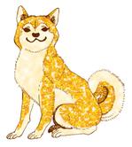 canvas_work ()さんの柴犬のイラストへの提案