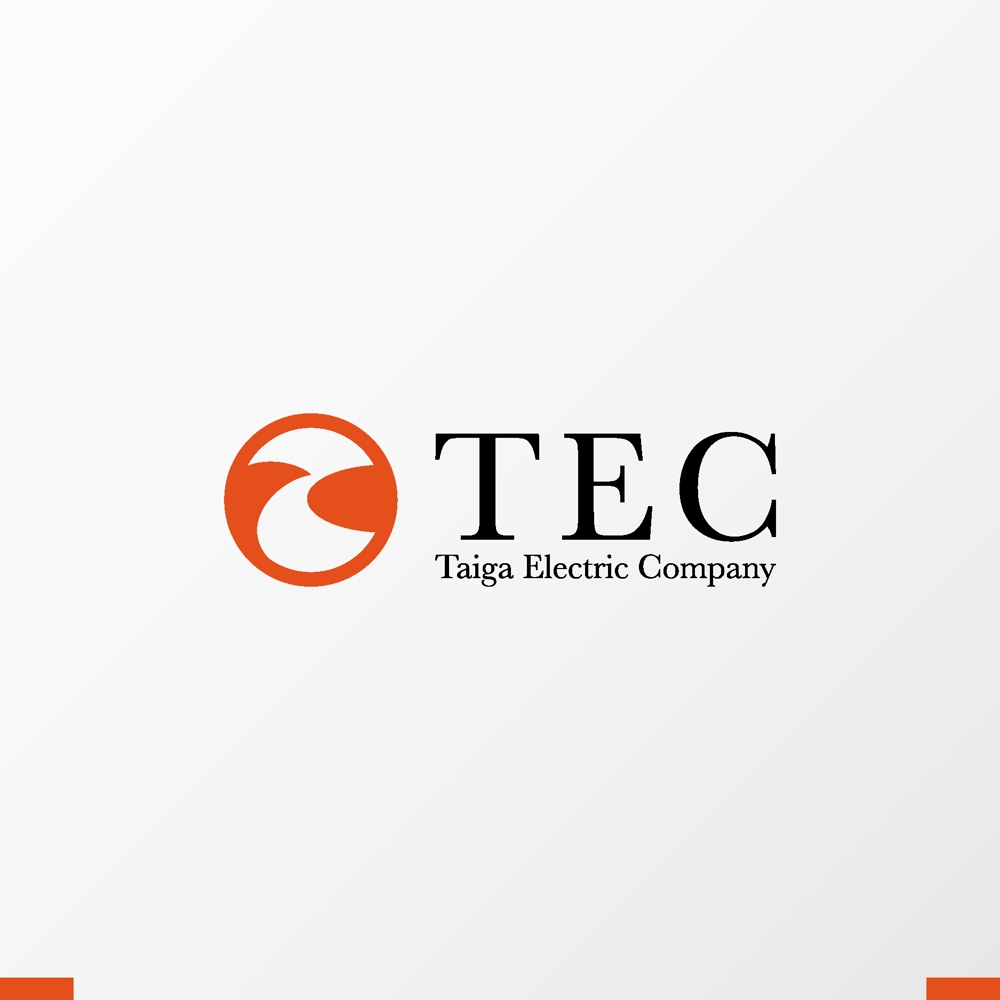 ■会社ロゴ■建築関連会社の電気通信事業のロゴ