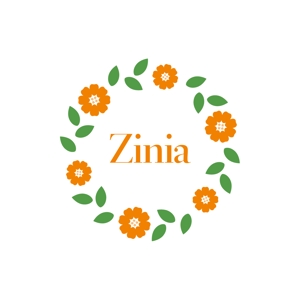 S design (saito48)さんのアパレルショップサイト『Zinia』のロゴデザインへの提案