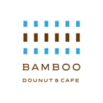 fujii_work (fujiiaiiiko)さんの棒状のドーナツ販売店とカフェ　竹のイメージ　バンブードーナツ&カフェ　ロゴ BAMBOO　Donut&Cafeへの提案