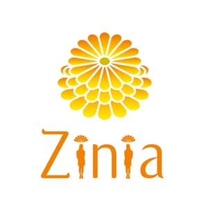 やめたい (sunpita)さんのアパレルショップサイト『Zinia』のロゴデザインへの提案
