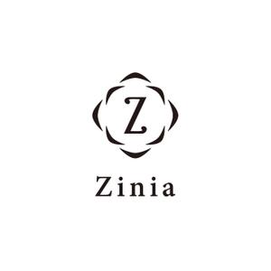 kurumi82 (kurumi82)さんのアパレルショップサイト『Zinia』のロゴデザインへの提案