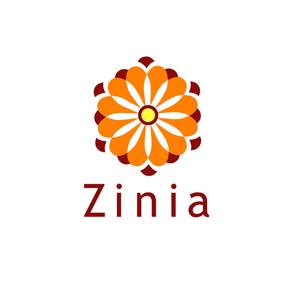 jun1500 (tsune1500)さんのアパレルショップサイト『Zinia』のロゴデザインへの提案