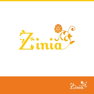 orbit-design (orbit-design)さんのアパレルショップサイト『Zinia』のロゴデザインへの提案