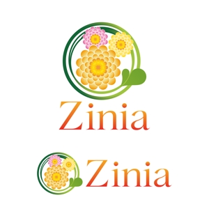 lightworker (lightworker)さんのアパレルショップサイト『Zinia』のロゴデザインへの提案