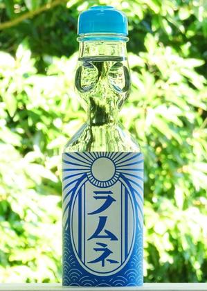 Luigi (Luigi)さんの「ラムネデザインラベル」飲料水ラムネのボトルに巻くラベルデザインへの提案