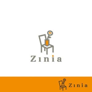 smoke-smoke (smoke-smoke)さんのアパレルショップサイト『Zinia』のロゴデザインへの提案