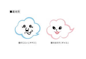 ondodesign (ondo)さんの雲のキャラクター制作への提案