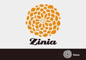 jin6m2000 (jin6m2000)さんのアパレルショップサイト『Zinia』のロゴデザインへの提案