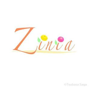 Saga ()さんのアパレルショップサイト『Zinia』のロゴデザインへの提案
