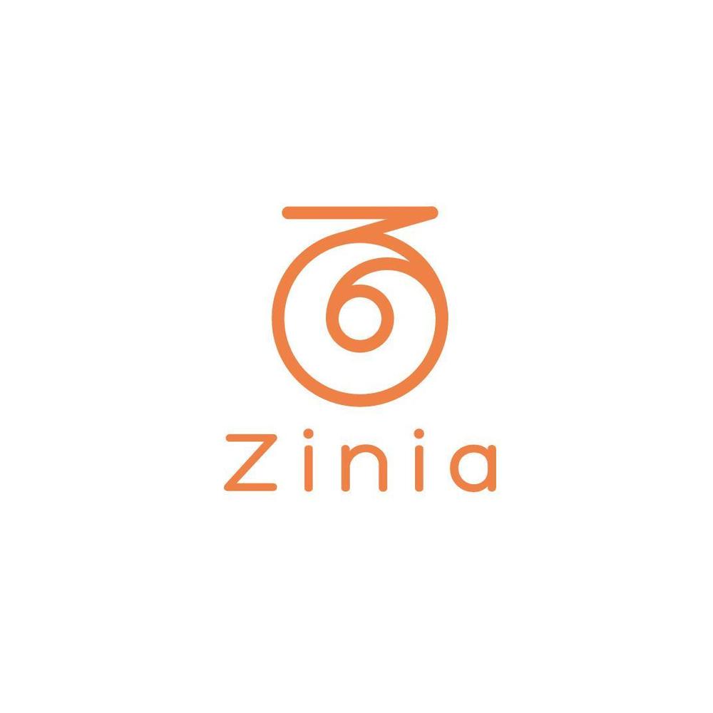 アパレルショップサイト『Zinia』のロゴデザイン