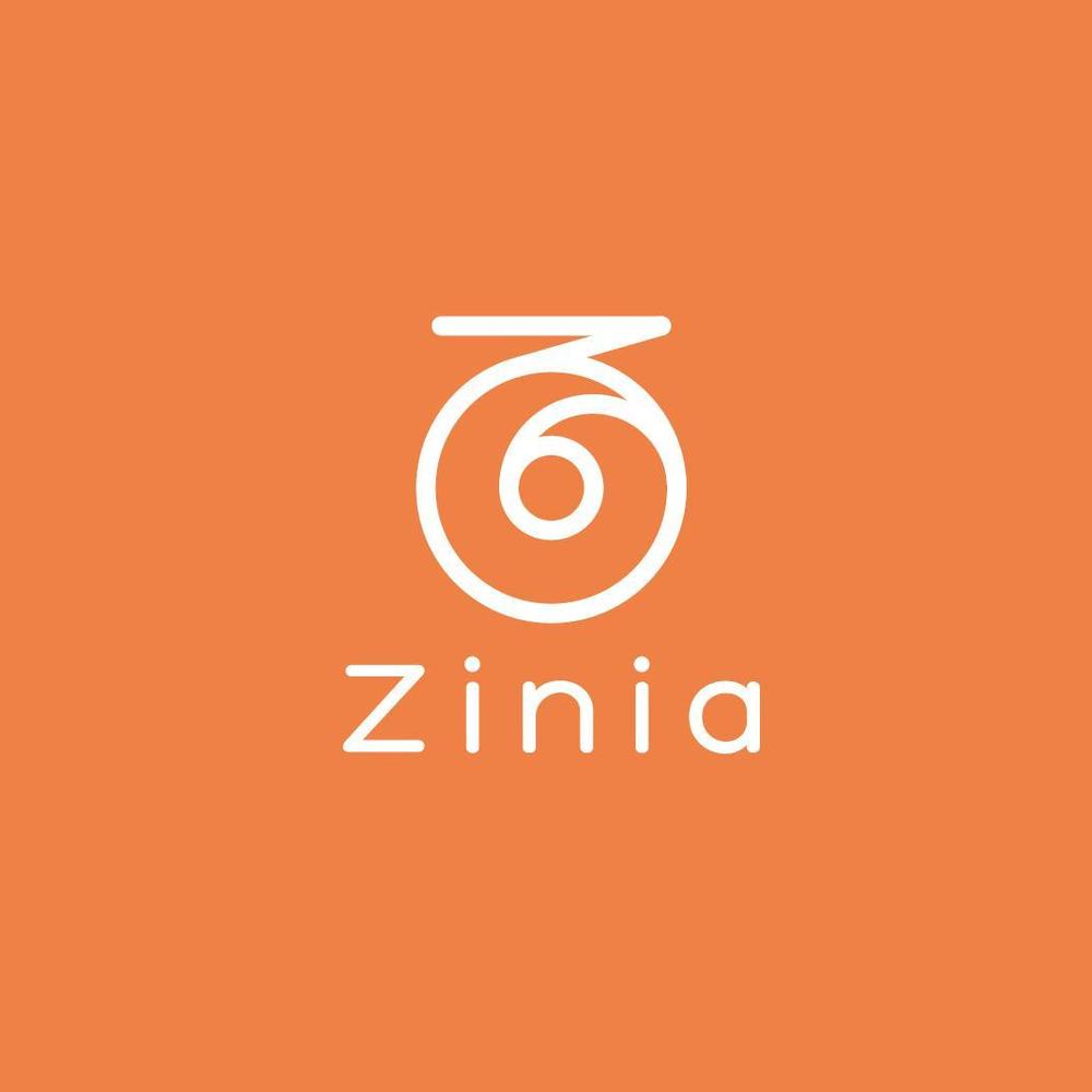 アパレルショップサイト『Zinia』のロゴデザイン