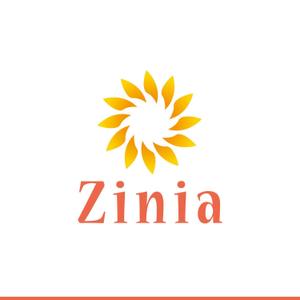 河原崎英男 (kawarazaki)さんのアパレルショップサイト『Zinia』のロゴデザインへの提案