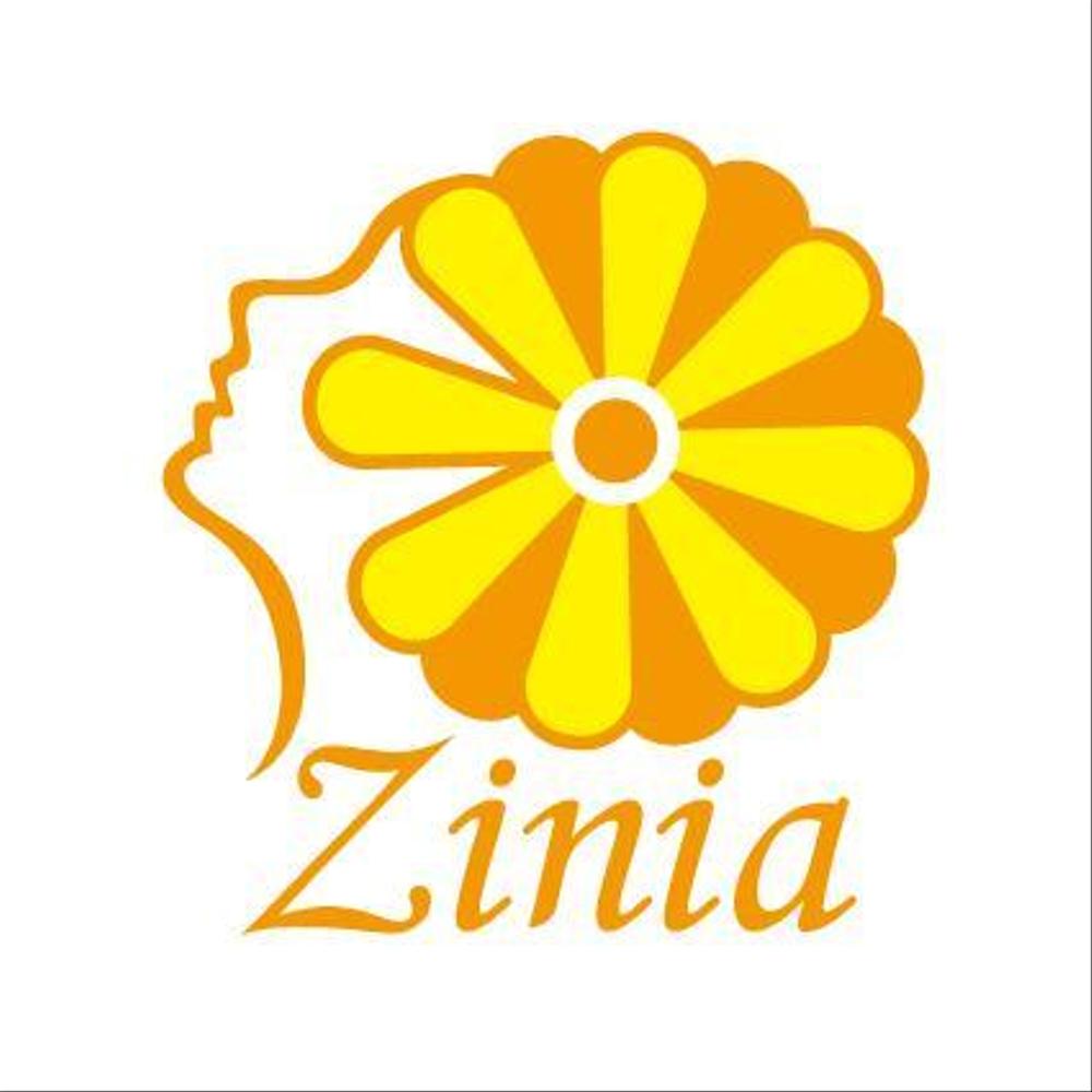 アパレルショップサイト『Zinia』のロゴデザイン