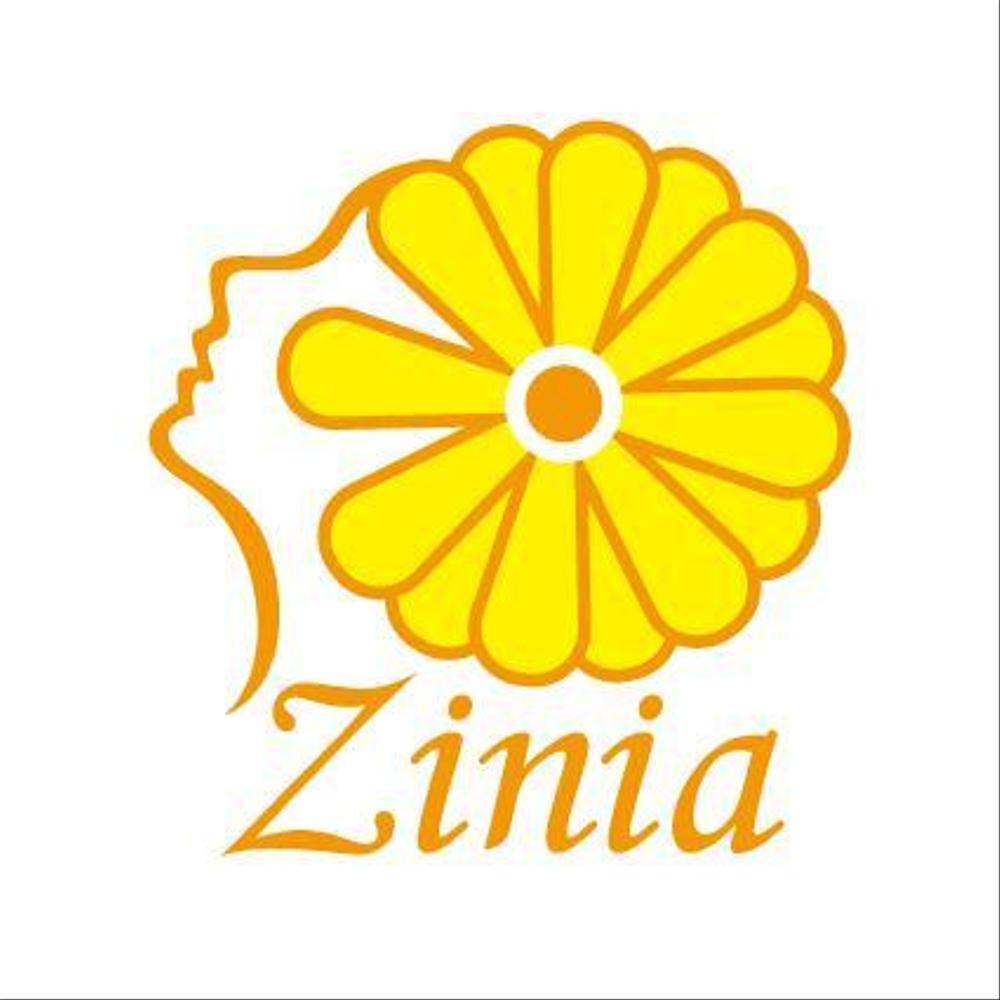 アパレルショップサイト『Zinia』のロゴデザイン