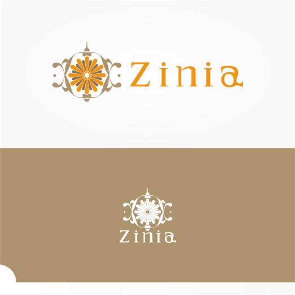 アパレルショップサイト『Zinia』のロゴデザイン