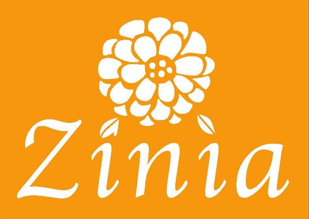 アパレルショップサイト『Zinia』のロゴデザイン