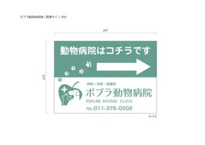 さんの「動物病院こちら」の誘導掲示板への提案