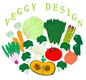 NIKORASUGO (woogo729)さんの野菜のブーケや野菜のアレンジメントのイラストへの提案