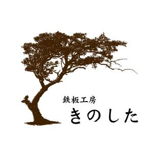 monograficoさんの飲食店（鉄板焼き）の看板ロゴ制作への提案