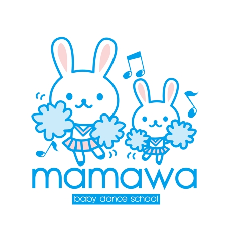 tsubakiya (tubakianna)さんの【幼児教室】mamawaのロゴへの提案