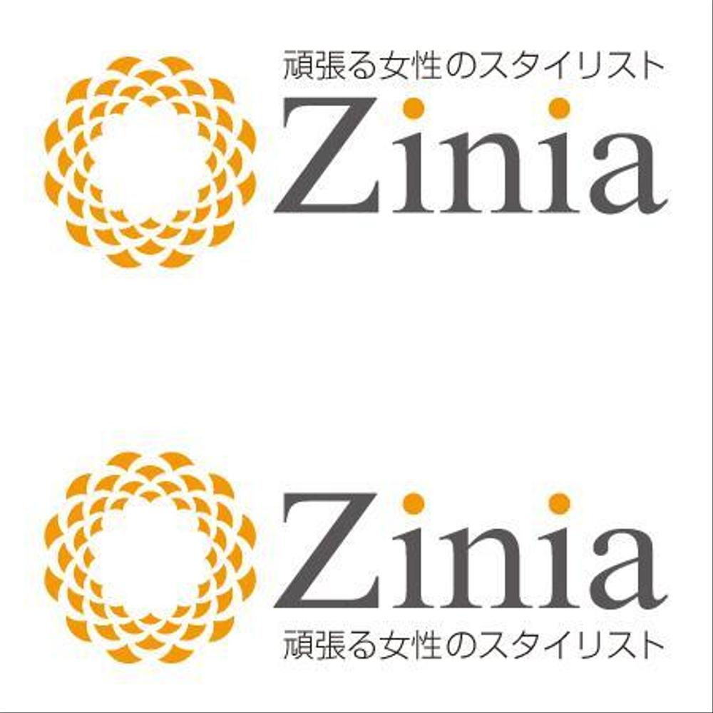 アパレルショップサイト『Zinia』のロゴデザイン