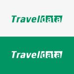 gchouさんの海外旅行を扱う旅行会社向けのシステムを作成する会社「TRAVELDATA」のロゴへの提案