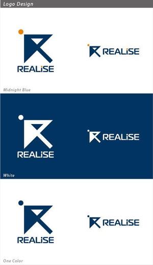 SakutaDesign (Saku-TA)さんの競泳水着を中心としたコスチュームブランド『REALISE』のロゴへの提案