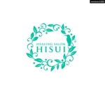 toro ()さんのヒーリングサロン「HISUI」のロゴへの提案