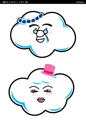 chihomsさんの雲のキャラクター制作への提案