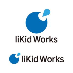 tsujimo (tsujimo)さんのWEBサイト製作会社「liKid Works」のロゴへの提案
