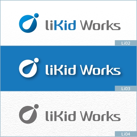 neomasu (neomasu)さんのWEBサイト製作会社「liKid Works」のロゴへの提案
