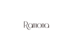 Y0U (yyyuuu)さんのネットショップ　インポートアクセサリーセレクトショップ「Ramona」または「RAMONA」のロゴ（文字だけでOKへの提案
