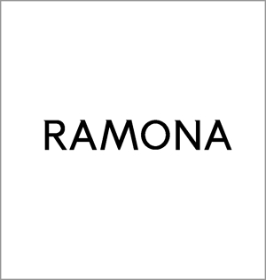 yuki520さんのネットショップ　インポートアクセサリーセレクトショップ「Ramona」または「RAMONA」のロゴ（文字だけでOKへの提案