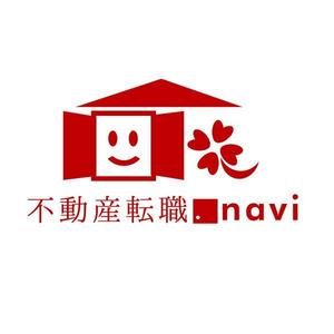 acve (acve)さんの不動産業界専門の転職サイト「不動産転職ナビ」のロゴ作成依頼への提案