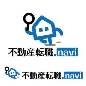 agnes (agnes)さんの不動産業界専門の転職サイト「不動産転職ナビ」のロゴ作成依頼への提案