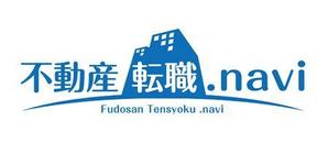 waami01 (waami01)さんの不動産業界専門の転職サイト「不動産転職ナビ」のロゴ作成依頼への提案