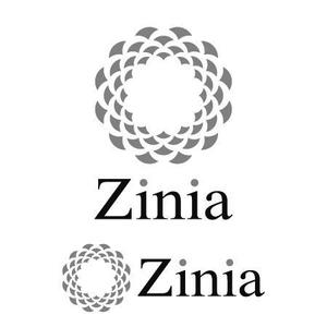 aim150さんのアパレルショップサイト『Zinia』のロゴデザインへの提案