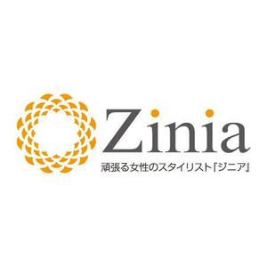 aim150さんのアパレルショップサイト『Zinia』のロゴデザインへの提案