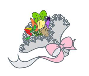 HaHa (hahaseiko)さんの野菜のブーケや野菜のアレンジメントのイラストへの提案