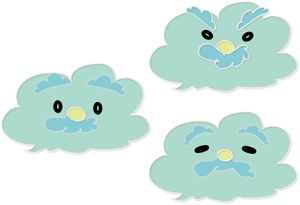 ヨギリリ (yogiriri)さんの雲のキャラクター制作への提案