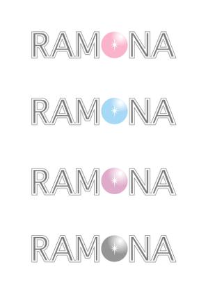 miruchan (miruchan)さんのネットショップ　インポートアクセサリーセレクトショップ「Ramona」または「RAMONA」のロゴ（文字だけでOKへの提案