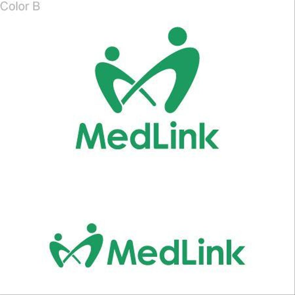 ドクター向けwebサービス「MedLink（メド・リンク）」のロゴ制作